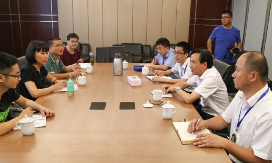 乐清市工商联联合市委党校莅临1xbet调研智能制造